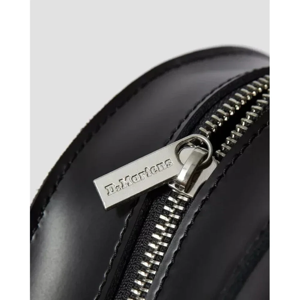 Dr. Martens Heart Shaped Backpack Women's Black Leather Adjustable Strap UPS630